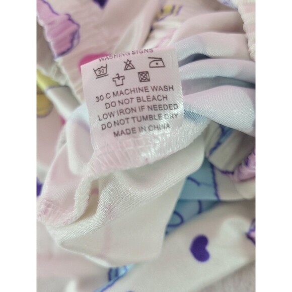 In Control Clothing Pastel Fairy Kei Kawaii Bear Bell Bottom Pants Size XS/S - Picture 12 of 12